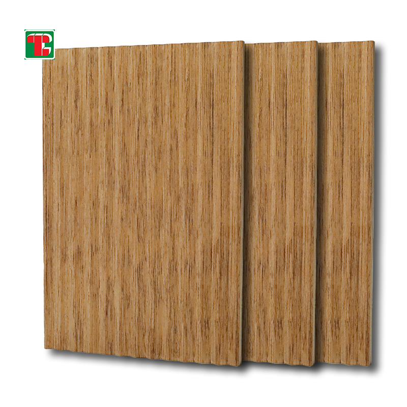 Rustic Oak Vertical Slat 3D wood wall panel decorative wood panel