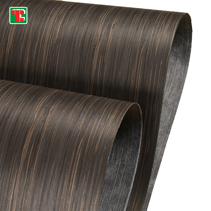 Ebony 3810 recon ebony veneer sheets texture and finish
