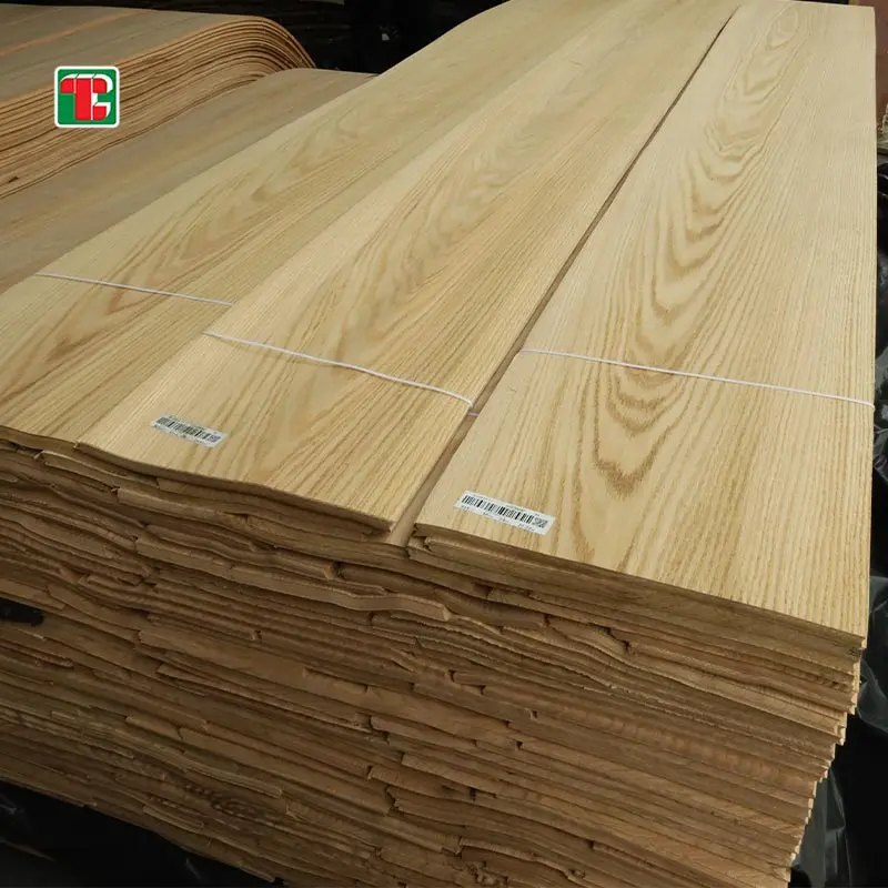 Crown Cut Red Oak Natural Wood Veneer Sheets