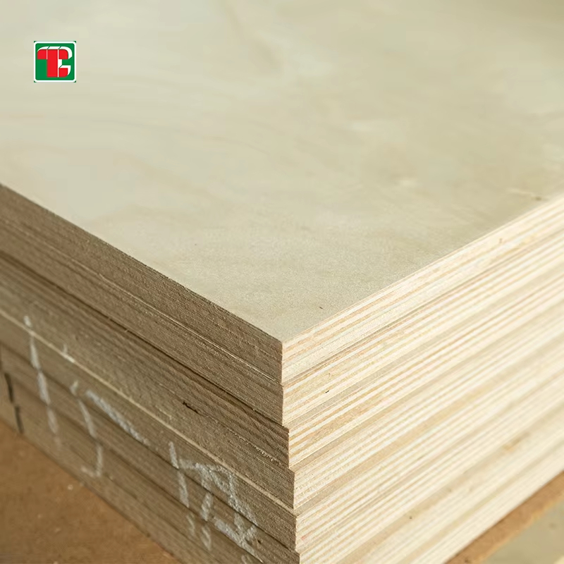 3/4 inch birch plywood 4x8 BB CP grade sheet for furniture and cabinet manufacturing