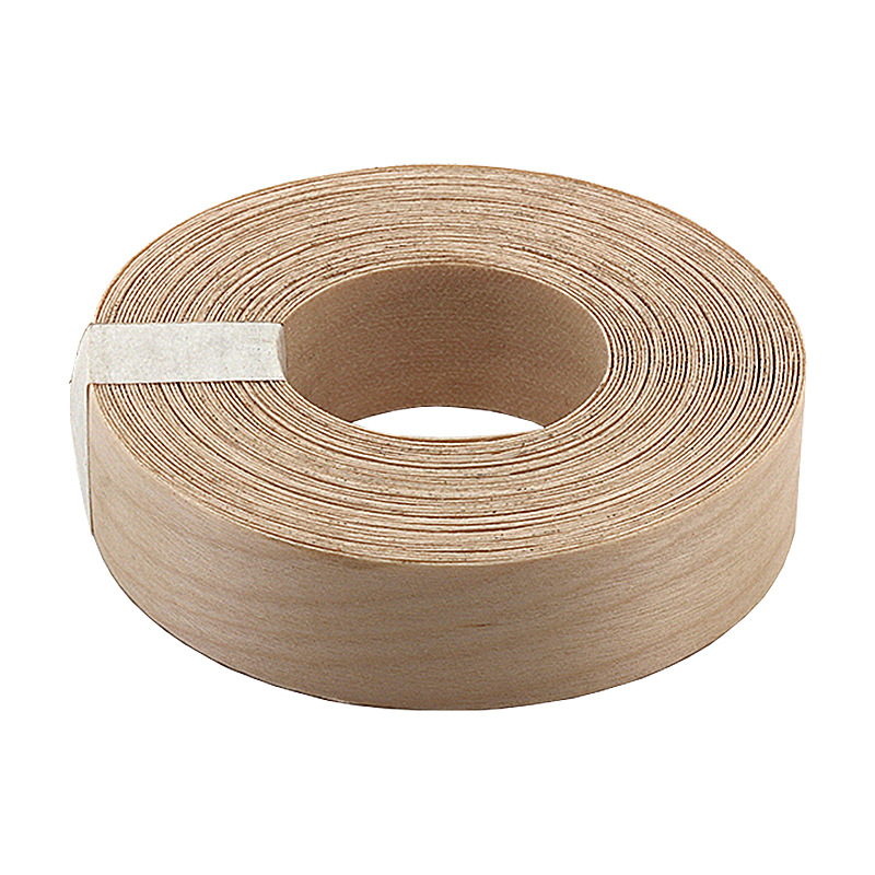 Birch natural wood veneer veneer edge banding for furniture and cabinet panels