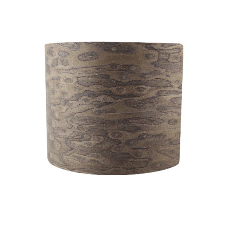Brown Cat Eye Pattern engineered wood veneer veneer edge banding for furniture and cabinet panels
