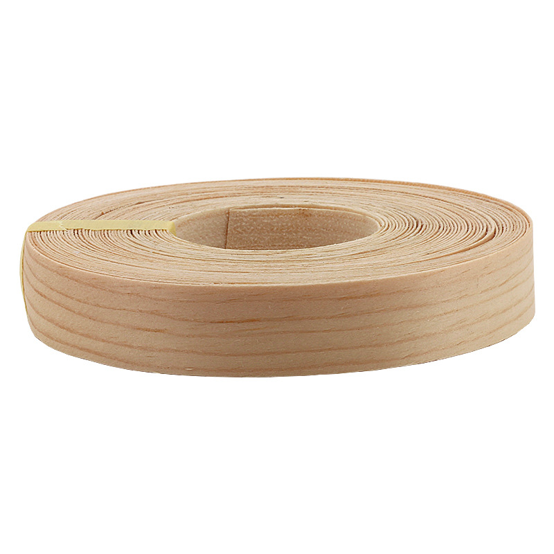 Cedar natural wood veneer veneer edge banding for furniture and cabinet panels