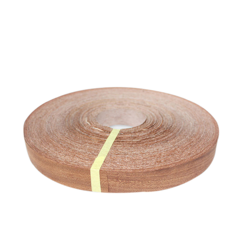 Makore natural wood veneer veneer edge banding for furniture and cabinet panels