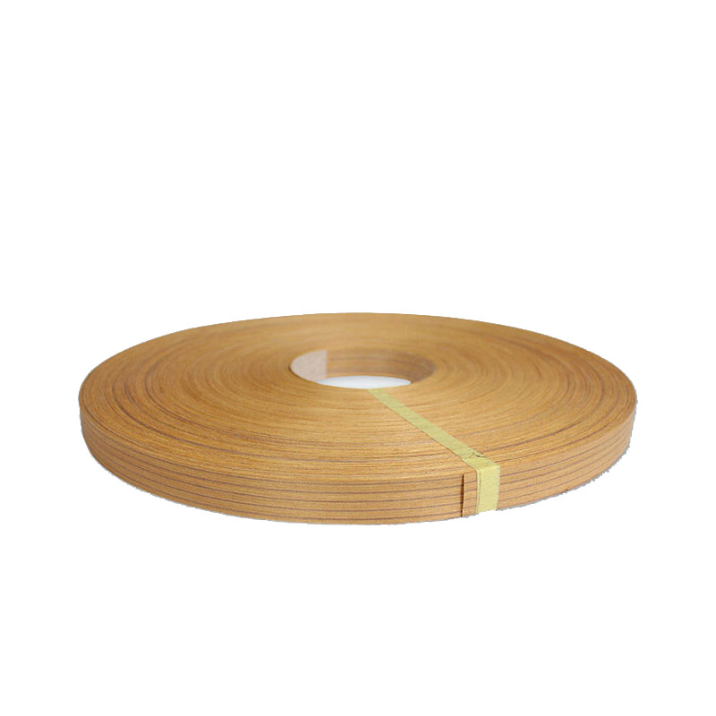 Teak natural wood veneer veneer edge banding for furniture and cabinet panels