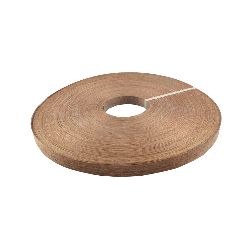 Okoume natural wood veneer veneer edge banding for furniture and cabinet panels