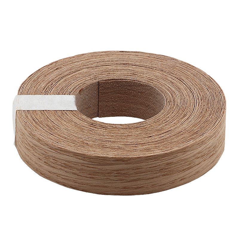 Red Oak natural wood veneer veneer edge banding for furniture and cabinet panels