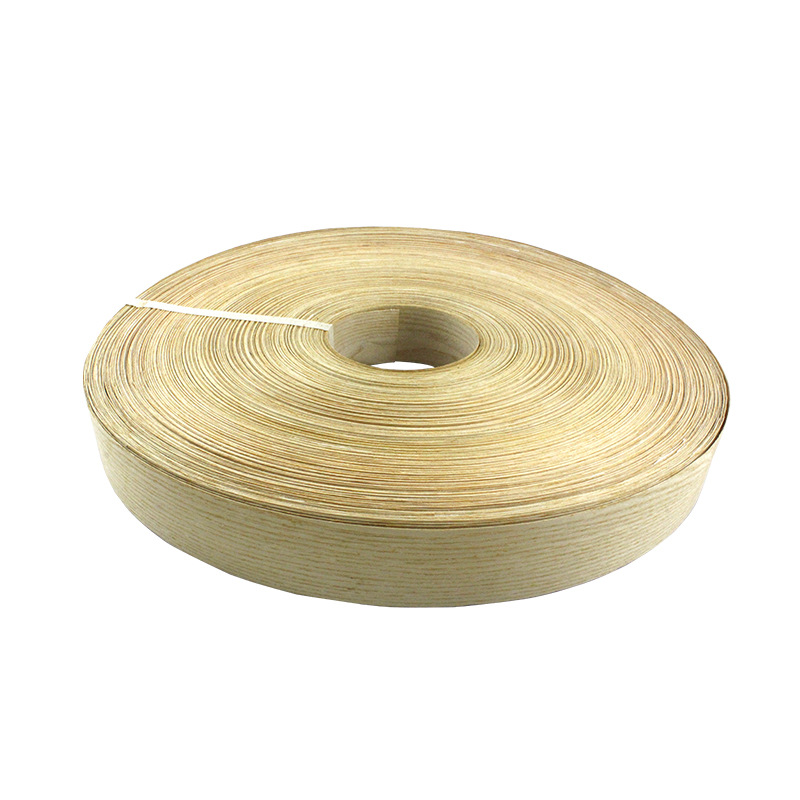 Ash natural wood veneer veneer edge banding for furniture and cabinet panels